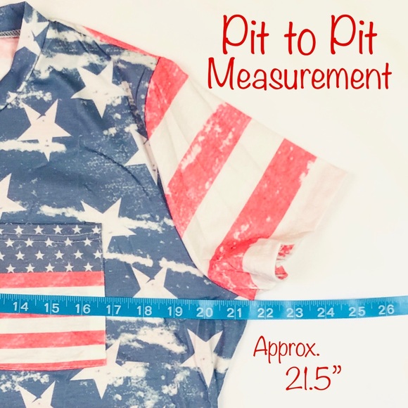 New Stars and Stripes T-Shirt XXL Americana/Patriotic - Picture 3 of 5